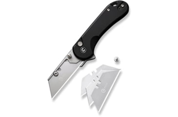 Image of Civivi Utility Knife Elementum 2.26 Black W/3 Eb Clam Pack