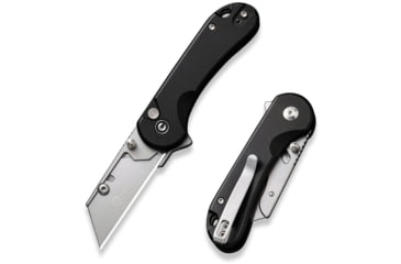Image of Civivi Utility Knife Elementum 2.26 Black W/3 Eb Clam Pack