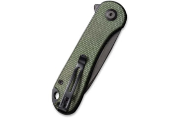 Image of Civivi Knife Elementum 2.96 Green Micarta/black D2 Clam Pk