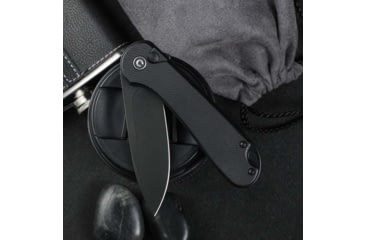 Image of Civivi Knife Elementum Ii 2.96  G-10/blk Stonewash Clam Pack