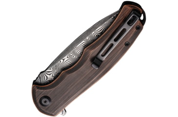 Image of Civivi Knife Praxis 3.74'' Blk Hand Rubbed Copper/damascus