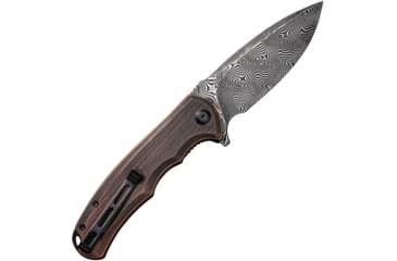 Image of Civivi Knife Praxis 3.74'' Blk Hand Rubbed Copper/damascus