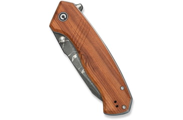 Image of CIVIVI Placoid Flipper &amp; Thumb Stud Knife Guibourtia Wood Handle 3.67inch Damascus Blade C23079-ds1