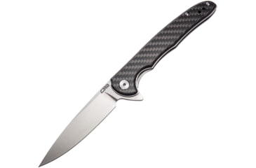 Image of CJRB Briar Linerlock CF Folding Knife, 3.75 stonewash finish D2 tool steel blade, Carbon fiber handle, J1902-CF