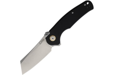 Image of CJRB Crag Linerlock Black D2 Knife, J1904R-BKF