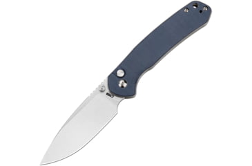 Image of CJRB Pyrite Button Lock Blue G10