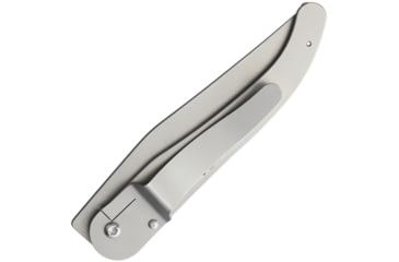 Image of Claude Dozorme Laguiole Framelock Olive Wood Folding Knife, 3.5in Satin X50Crmov15 SS Clip Point Blade, Olive Wood Handle, Thumb Stud,, 1.60.142.89