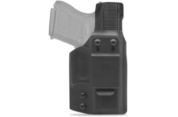 Image of Clip &amp; Carry IWB Kydex Holster for the Glock 26, 27, 33, Black, Right-Handed, G26-BLK-R