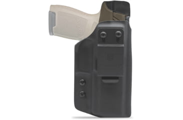 Image of Clip &amp; Carry IWB Kydex Holster for the Sig Sauer P320 Compact, Black, Left-Handed, SSP320-C-BLK-L
