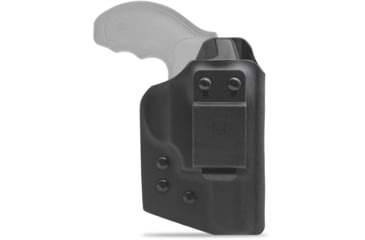 Image of Clip & Carry IWB Kydex Holster for the Smith & Wesson J Frame 442/642/437/637/640/340 2in, Black, Left-Handed, SWJ2-BLK-L