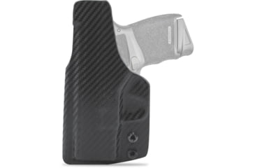 Image of Clip &amp; Carry IWB Kydex Holster for the Springfield Hellcat, Carbon Fiber Black, Right-Handed, SP-HCAT-CF-BLK-R