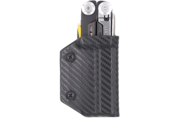 Image of Clip &amp; Carry Kydex Sheath for the Leatherman Signal, Carbon Fiber Black, LSGNL-CF-BLK