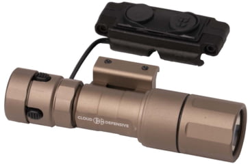 Image of Cloud Defensive Rein 2.0 Rail-Mounted Environmental Illuminator, Micro, Flat Dark Earth, REIN 2.0-M-CK-FDE