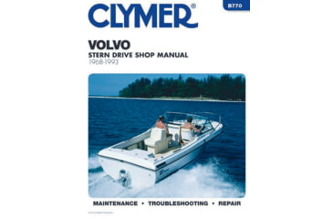 Image of Clymer Repair Manual For Volvo Stern Drives, Penta 1968 1993, B770