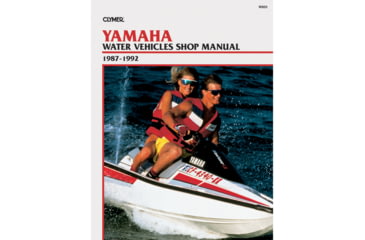 Image of Clymer Repair Manual For Yamaha Water Vehicles 1987 1992, W805