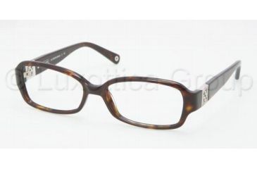 Image of Coach GLORIA HC6007B Bifocal Prescription Eyeglasses 5001-5216 - Dark Tortoise 