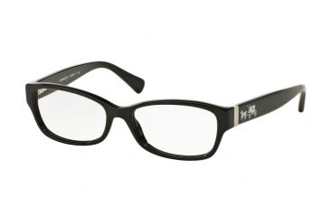 Image of Coach HC6078 Bifocal Prescription Eyeglasses 5002-52 - Black Frame