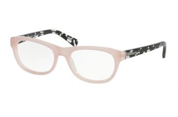 Image of Coach HC6081 Bifocal Prescription Eyeglasses 5350-51 - Blush/Black Crystal Mosaic Frame