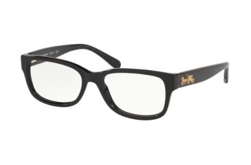 Image of Coach HC6133 Prescription Eyeglasses, 51mm, Black, HC6133-5002-51-SV