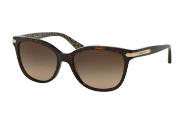 Image of Coach L109 HC8132 Progressive Prescription Sunglasses HC8132-529113-57 - Lens Diameter 57 mm, Frame Color Dk Tort/Dk Tort Military Sig C
