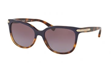 Image of Coach L109 HC8132 Progressive Prescription Sunglasses HC8132-54398H-57 - Lens Diameter 57 mm, Frame Color Purple Tortoise/Tortoise