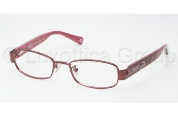 Image of Coach SUMMER HC5006 Progressive Prescription Eyeglasses 9041-4717 - Burgundy 