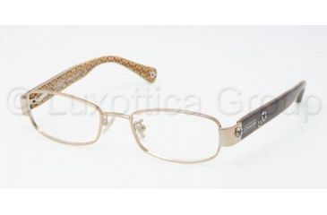 Image of Coach SUMMER HC5006 Progressive Prescription Eyeglasses 9042-4717 - Gold 