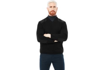 Image of Cobmex V-neck Fleece Lined commando, Black - 2030BKXS