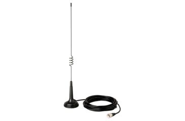 Image of Cobra 42 inch Base Load Medium Magnet Mount 300W Antenna, Black HGA1500