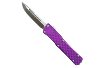 Image of Cobra Tec Knives MKPURMDNS Mini Mamba Knurled D2 2.25 D2 Steel Drop Point Alumi