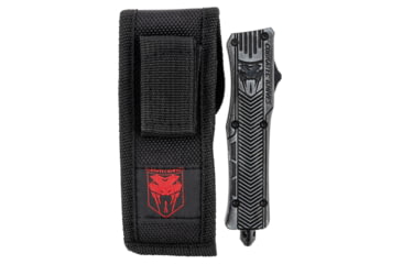 Image of CobraTec Knives CTK-1 Small OTF Automatic Folding Knives, 2.75 in, D2 Steel, Nylon, Stonewash, SSWCTK1SDAG1SS