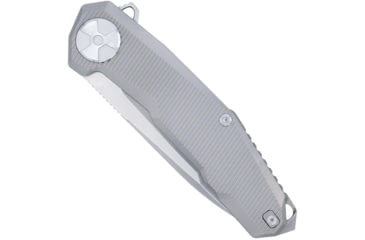 Image of CobraTec Barracuda Titanium Assisted Opening Folding Knife, M390, Silver, 1410098
