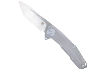Image of CobraTec Barracuda Titanium Assisted Opening Folding Knife, M390, Silver, 1410098