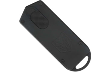 Image of CobraTec Knives ASP 1.94 OTF Dagger Plain D2 Steel Blade, 3.31 Black Aluminum Handle, CTASPBLK