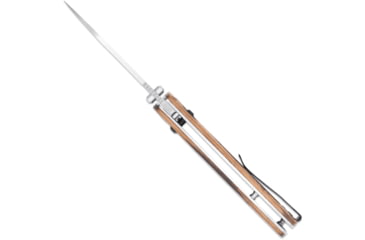 Image of Cobratec Knives Cobratec Legacy Bar Lock 3 Zebrawood/black Tanto D2 Blade