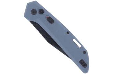 Image of CobraTec Knives Naja Automatic Folding Knife, 3.5 in, D2 Steel, Drop Point, G-10, Slate Grey Handle, CTNAJSLGRY