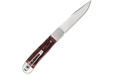 Image of CobraTec Knives CTTHRRED Trapper Hidden Release 3.12 OTF Drop Point Plain Satin