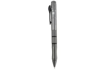 Image of USED CobraTec Knives OTF 1.75in Pen Knife, 1.75in, Stainless Steel, Plain Drop Point Blade, Gray Aluminum Handle, GYOTFPDNS, EDEMO1