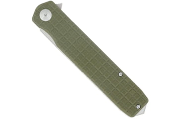 Image of CobraTec Knives Medium Cayden Assisted Opening Folding Knife, 3.25 in, D2 Steel, Drop Point Blade, G-10, OD Green Handle, MCTCYDENODGDNS