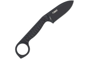 Image of CobraTec Wolfteeth EDC Folding Knife, 2.75 in, 14C28N Sandvik steel, Tanto Blade, G10, Black Handle, CTWLTBLK