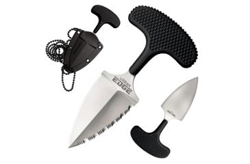 Image of Cold Steel Best Pal, Black Kray-Ex Handle, 50/50 Edge w/ Sheath, CS-43XLS