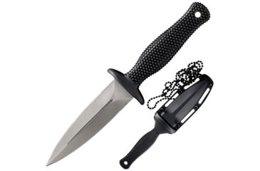 Image of Cold Steel Counter TAC II AUS 8A Stainless Knife, Black/Silver, 6 3/4in, CS-10BCTM