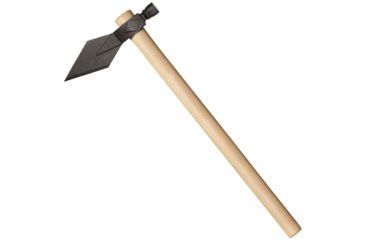 Image of Cold Steel Diamond Spontoon Hawk, Drop Forged 1055 Carbon Blade, Wood, American Hickoy Handle, 22in, CS-90AWD