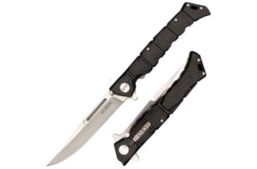 Image of Cold Steel Medium Luzon 9in Folding Knife, Black/Silver, CS-20NQL