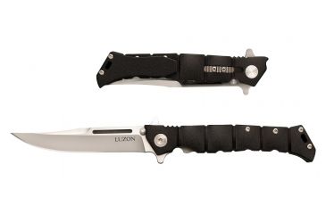Image of Cold Steel Medium Luzon 9in Folding Knife, Black/Silver, CS-20NQL
