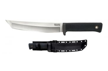 Image of Cold Steel Recon Tanto in San Mai 11 3/4in Fixed Blade Knife, Black/Silver, CS-35AM