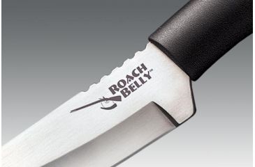 Image of Cold Steel Roach Belly Fixed Blade Knife, Polypropylene Handle, Cordura Sheath, CS-20RBC