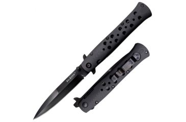 Image of Cold Steel Ti-Lite, G-10 Handle, 4in Blade Length, S35VN w/ DLC Coating Steel Knife, CS-26C4