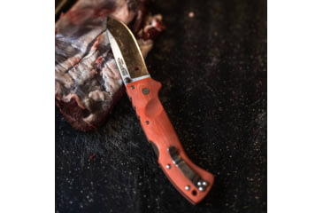 Image of Cold Steel Ultimate Hunter, 3.5in Blade Length, American S35VN Steel Knife, Orange, CS-30URY