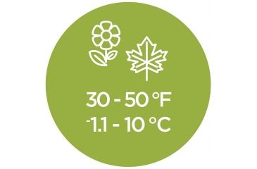 Image of Coleman Autumn Glen 40 Sleeping Bag, Green, 75 x 33 in 2000029007